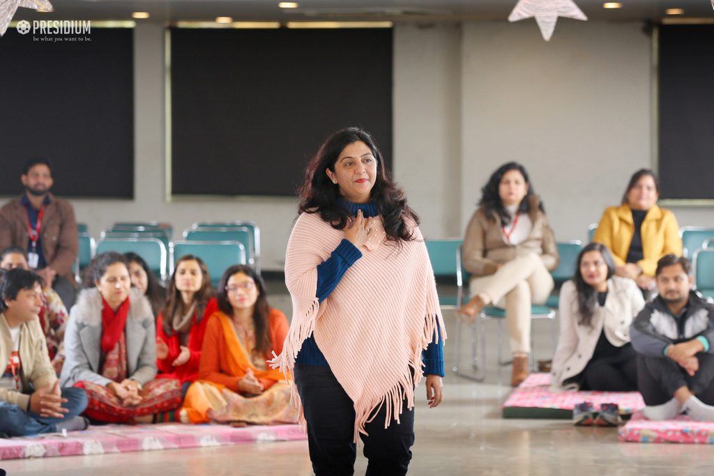 Presidium Gurgaon-57, RINGING IN THE NEW YEAR WITH DEAR SUDHA MA’AM Presidium Gurgaon-57, RINGING IN THE NEW YEAR WITH DEAR SUDHA MA’AM