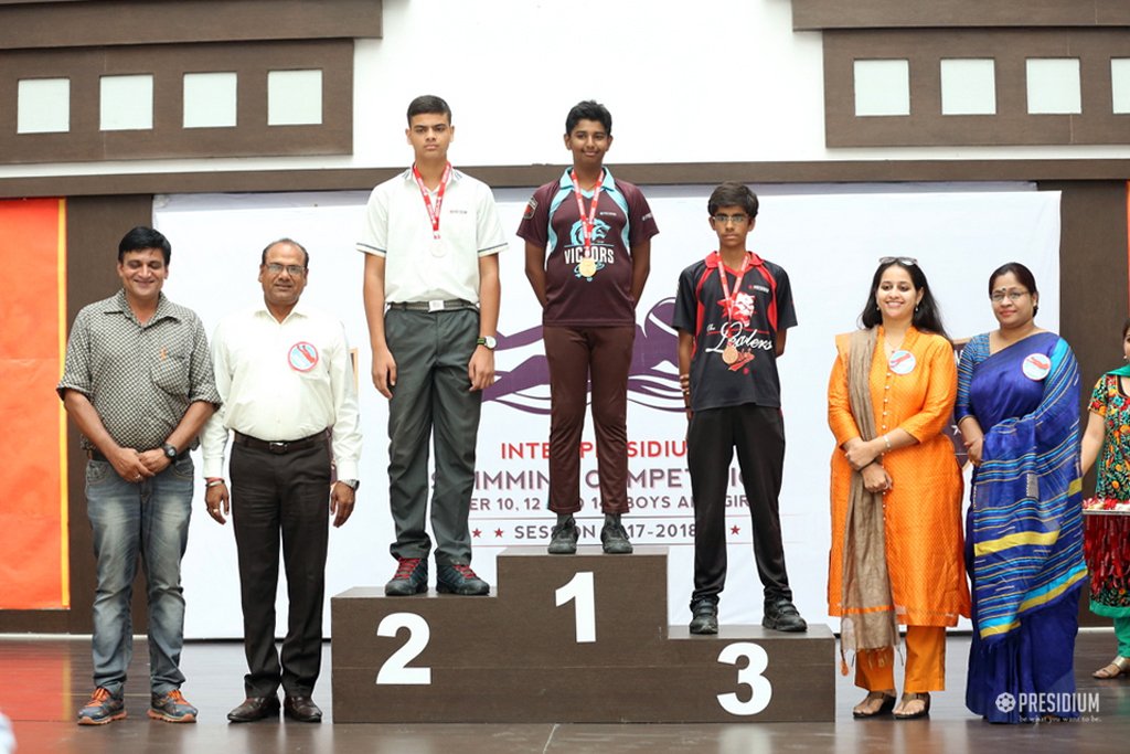 Presidium Rajnagar, PRESIDIUM RAJ NAGAR HOSTS SWIMMING MEET