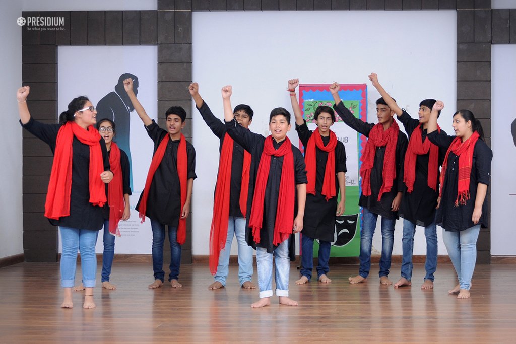 Presidium Indirapuram, PRESIDIANS CONVEY VITAL SOCIAL MESSAGES THROUGH NUKKAD NATAK