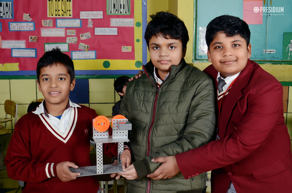 Presidium Punjabi Bagh, STUDENTS ENHANCE THEIR SKILLS WITH ROBOTICS CLASS