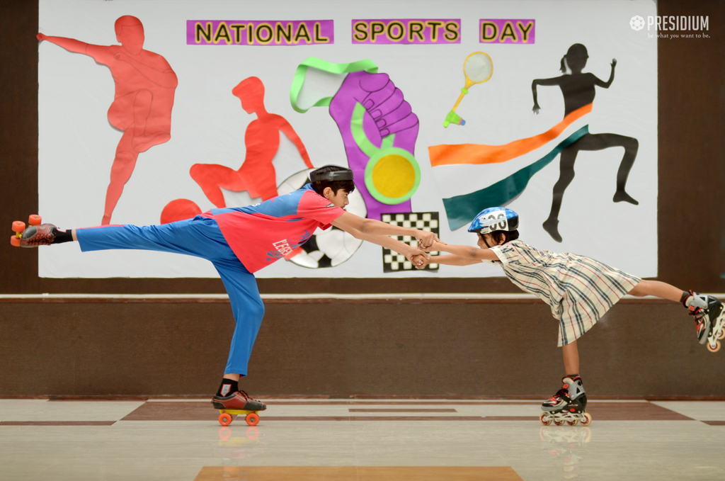 Presidium Rajnagar, CELEBRATING THE GLORY OF SPORTS ON NATIONAL SPORTS DAY