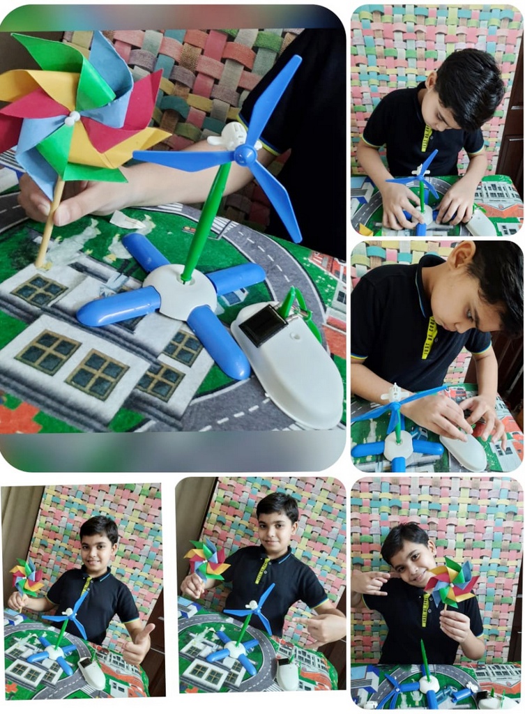 Presidium Rajnagar, PRESIDIANS DESIGN RENEWABLE ENERGY MODELS TO CREATE AWARENESS!