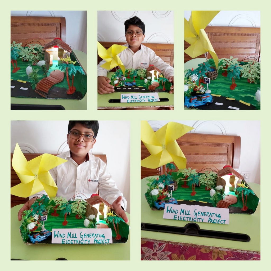 Presidium Rajnagar, PRESIDIANS DESIGN RENEWABLE ENERGY MODELS TO CREATE AWARENESS!