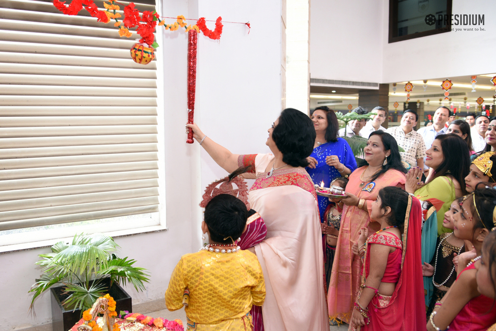 Presidium Rajnagar, SUDHA MA’AM JOINS PRESIDIANS FOR JANMASHTAMI CELEBRATIONS