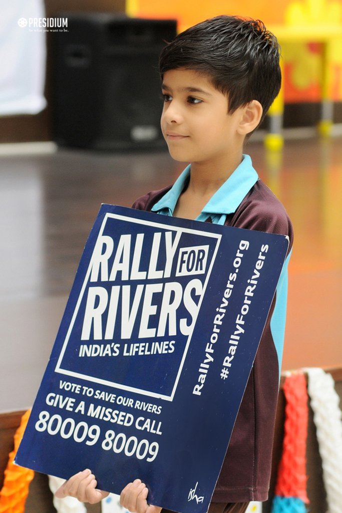 Presidium Rajnagar, PRESIDIUM RAJ NAGAR PLEDGES ITS SUPPORT TO THE 'RALLY FOR RIVERS'