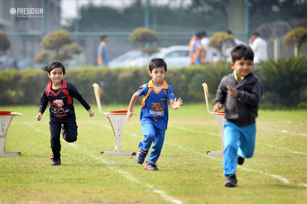 Presidium Rajnagar, SPORTS DAY SEMI FINALS: SPORTS REVEAL THE CHARACTER OF PLAYERS