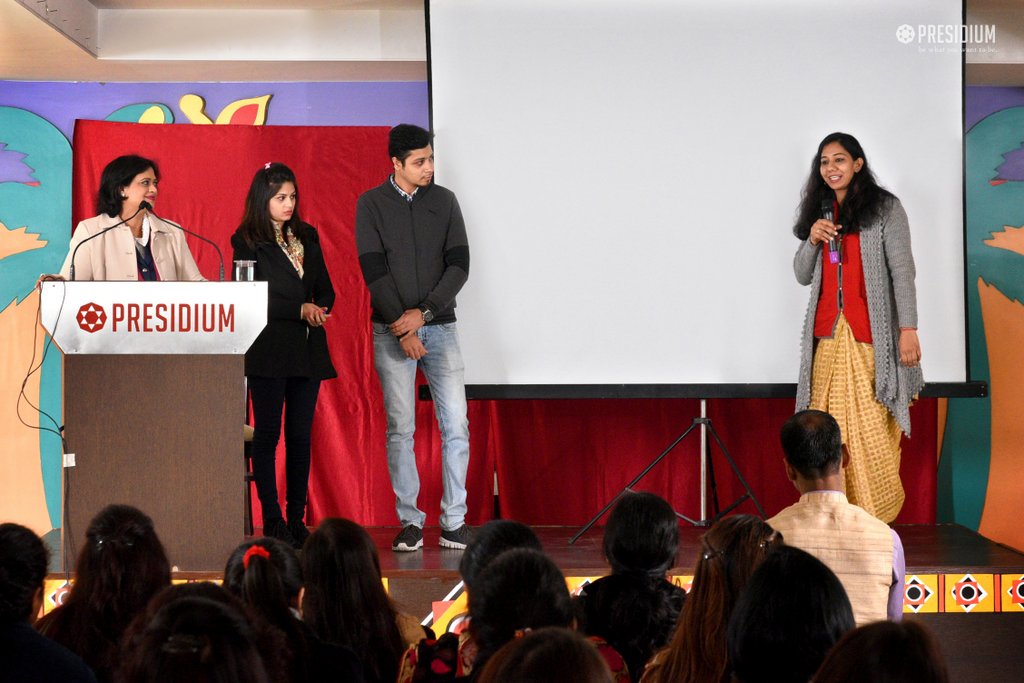 Presidium Rajnagar, TEACHERS LEARN ABOUT THE 'POWER OF BEING' WITH MRS. SUDHA GUPTA