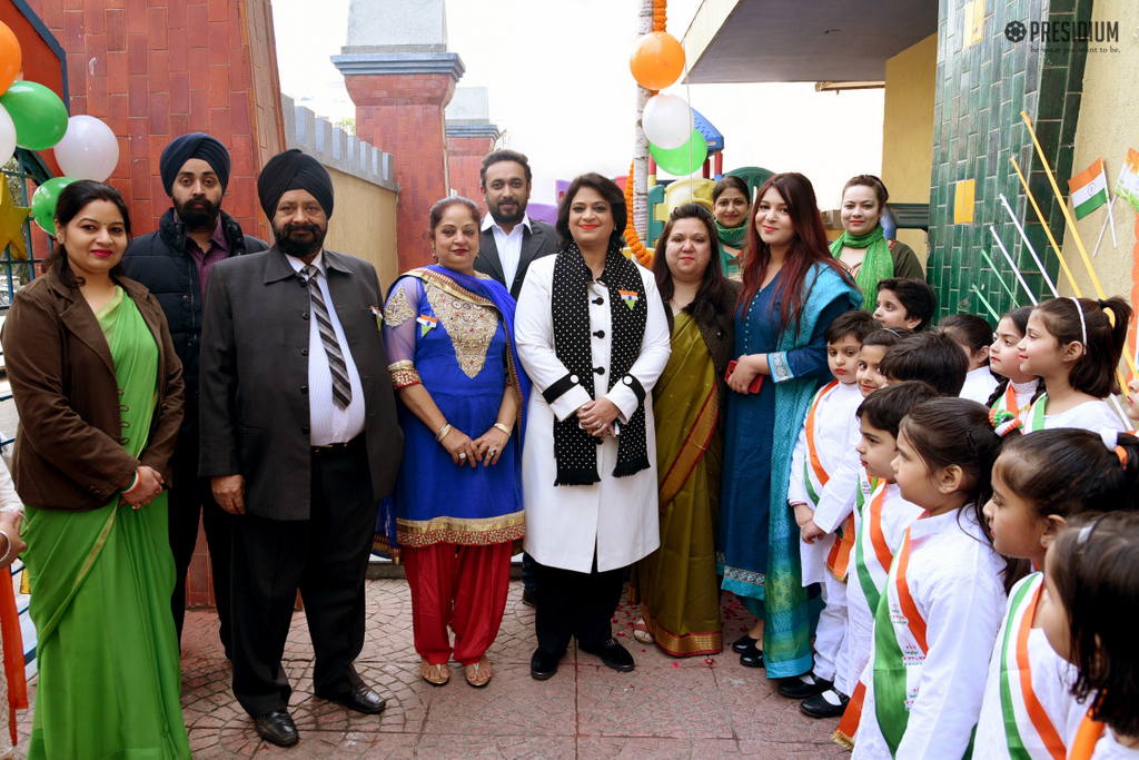 Presidium Vivek Vihar, SUDHA MA'AM JOINS LEADERS OF TOMORROW ON REPUBLIC DAY CELEBRATION