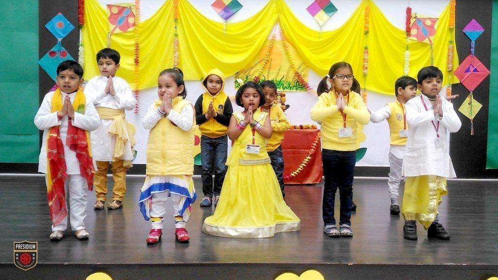 Presidium Rajnagar, PRESIDIANS CELEBRATE BASANT PANCHAMI 