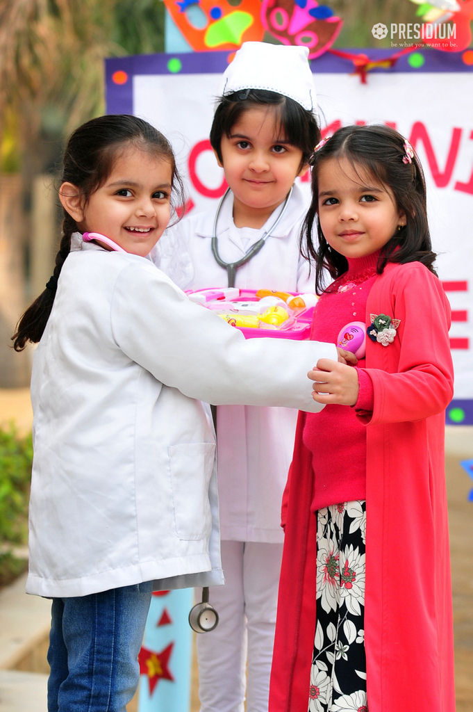 Presidium Indirapuram, STUDENTS DEVELOP A SENSE OF GRATITUDE TO COMMUNITY HELPERS