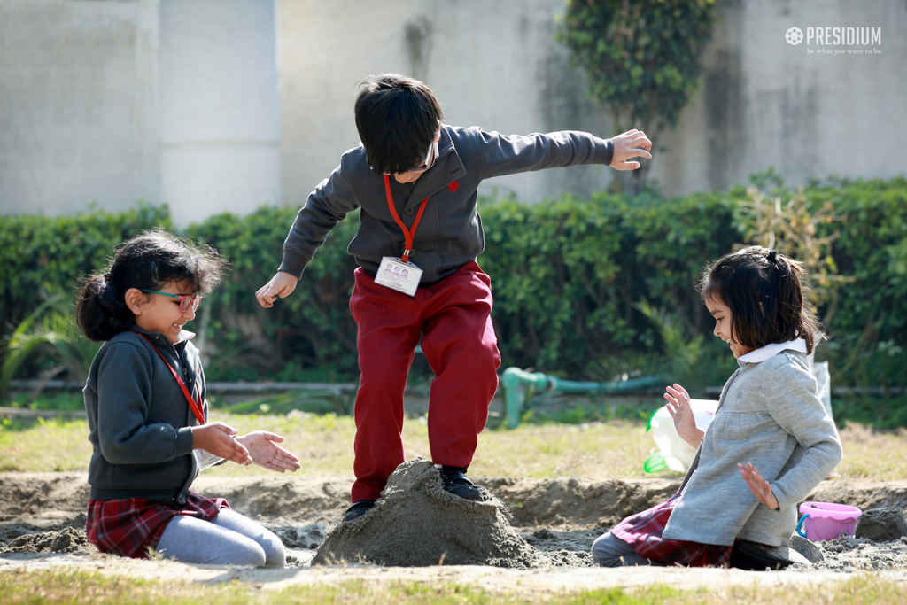 Presidium Indirapuram, A PERFECT FUSION OF LEARNING AND FUN WITH SANDPIT ACTIVITY