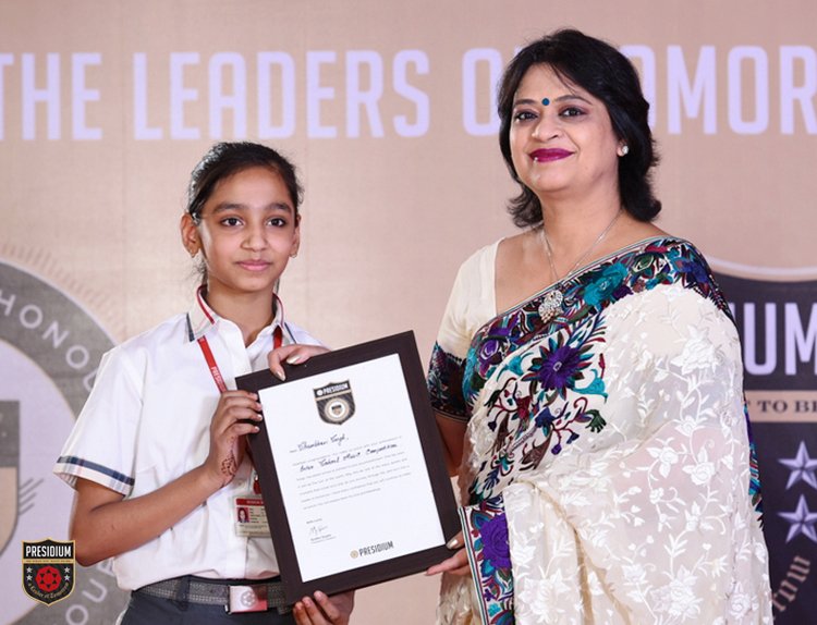 Presidium Indirapuram, PRESIDIUM’S YOUNG ACHIEVERS ACKNOWLEDGED AT CHAIRPERSON HONOURS-A GRAND CEREMONY