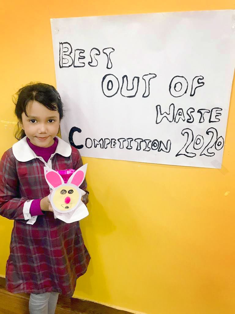 Presidium Dwarka-6, LITTLE ARTSY HANDS CREATE THE BEST OUT OF WASTE!