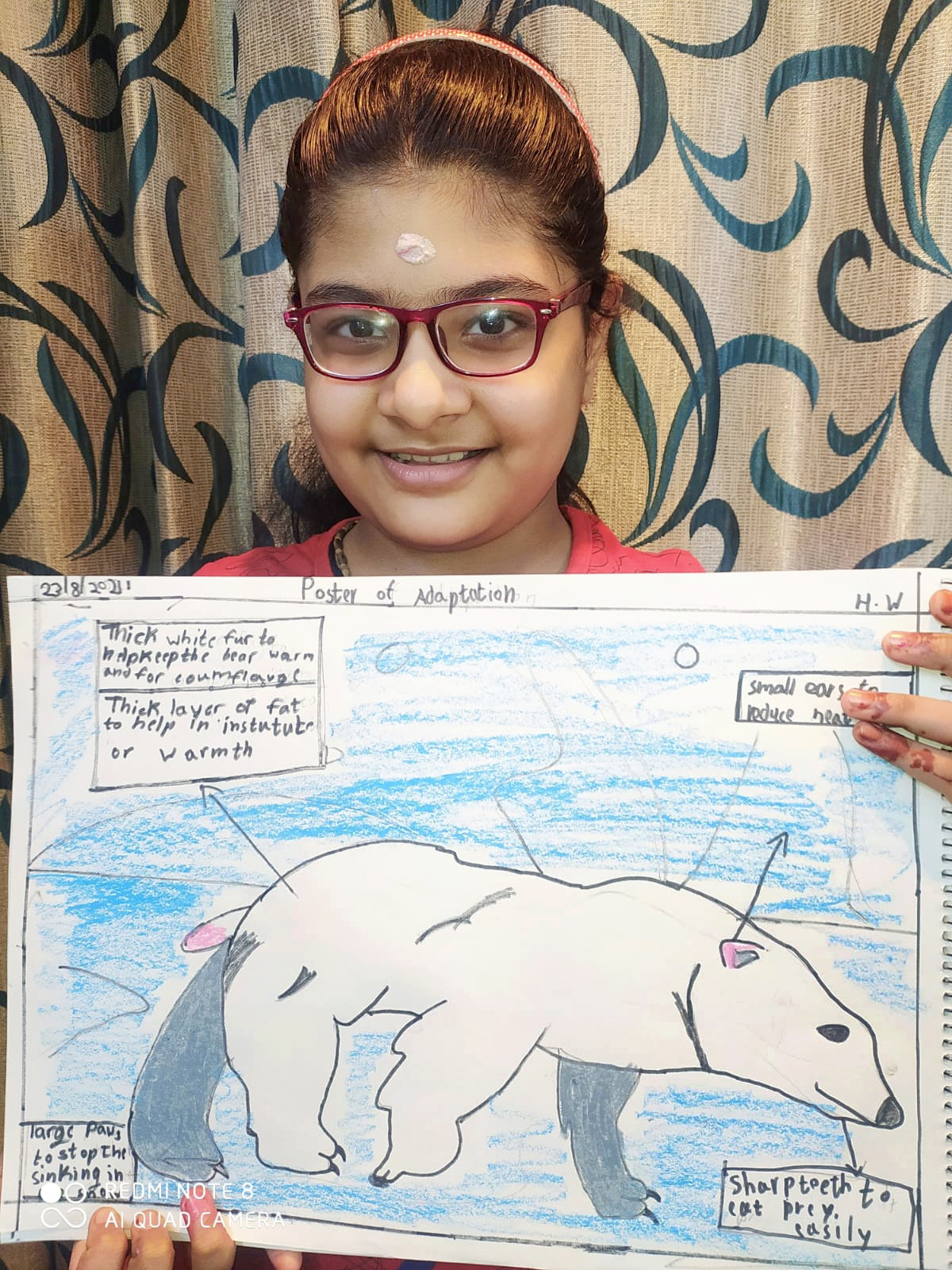 Presidium Dwarka-6, STUDENTS LEARN ABOUT ANIMAL ADAPTATION IN DEPTH