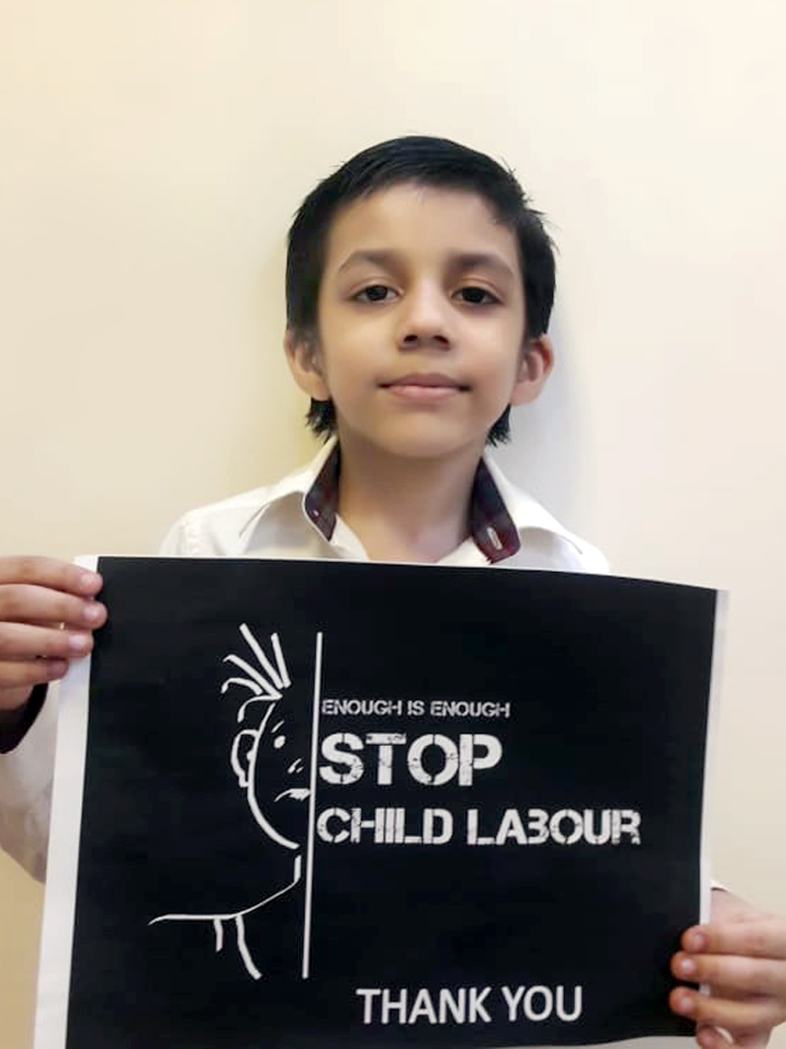 Presidium Dwarka-6, PRESIDIANS SAY NO TO CHILD LABOR WITH SPECIAL ASSEMBLY!