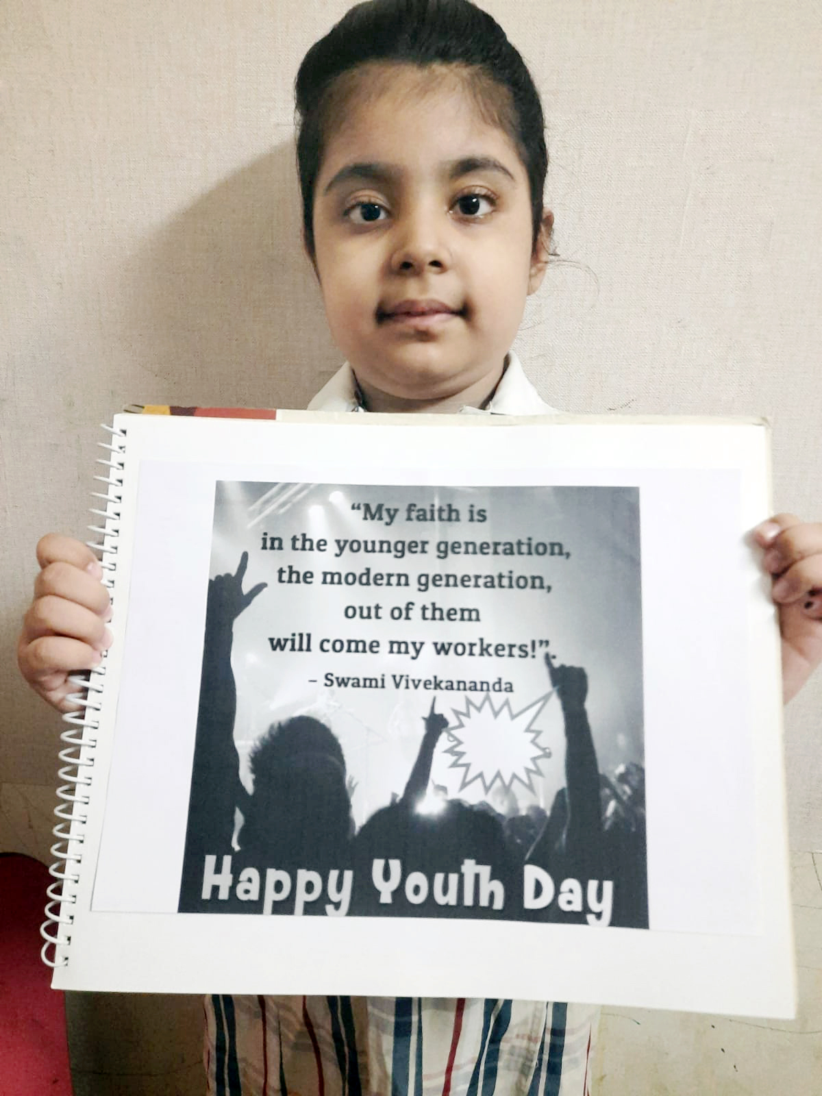 Presidium Dwarka-6, INTERNATIONAL YOUTH DAY: PRESIDIANS MARK THE DAY WITH FERVOUR