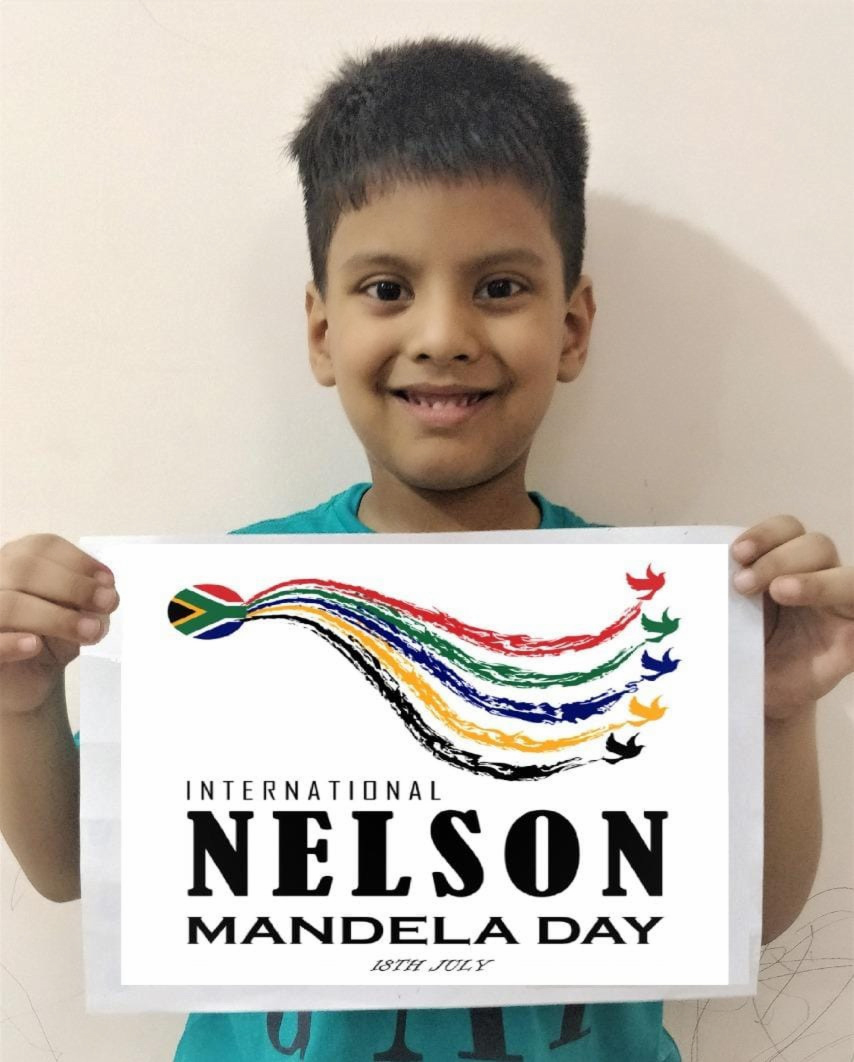 Presidium Dwarka-6, PRESIDIANS REMEMBER THE TEACHINGS OF NELSON MANDELA