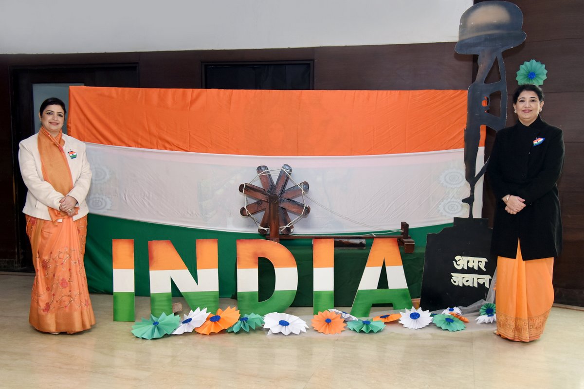 Presidium Indirapuram, REPUBLIC DAY STIRS THE SOULS OF THE PRESIDIANS WITH PATRIOTISM