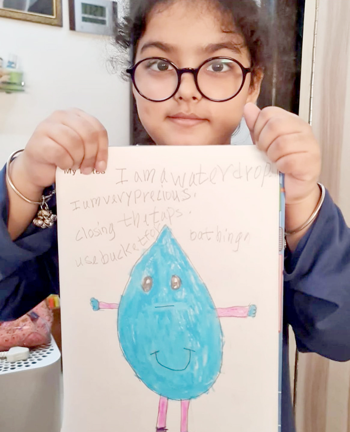 Presidium Punjabi Bagh, STUDENTS SPREAD AWARENESS ABOUT SAVING WATER