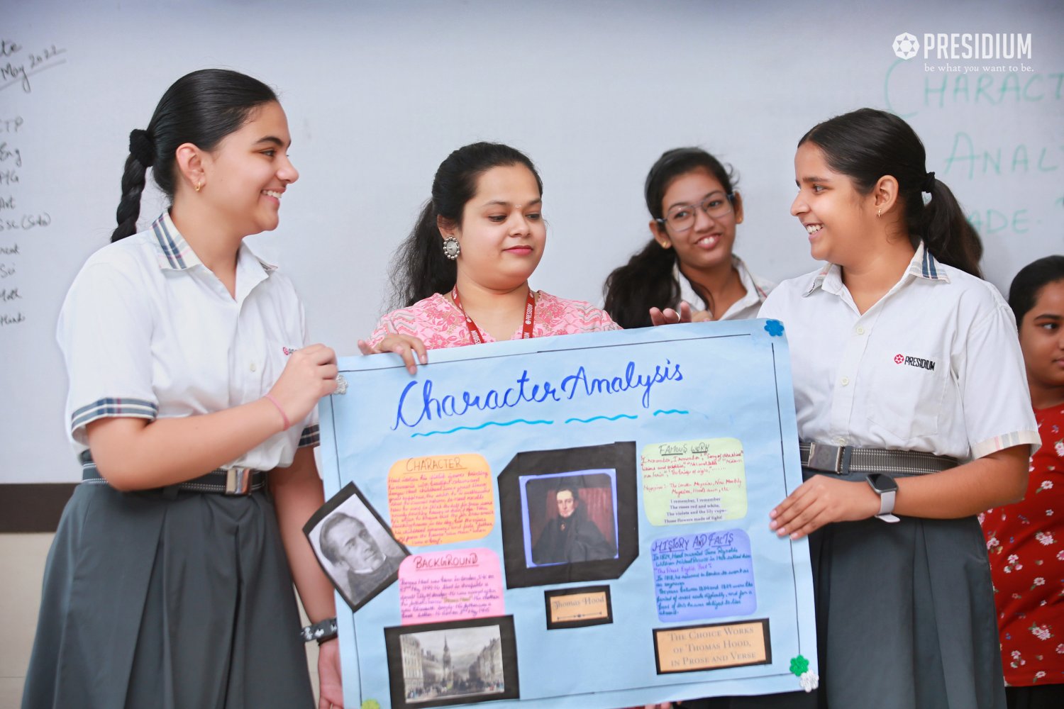 Presidium Rajnagar, STUDENTS LEARN THE ART OF CHARACTER ANALYSIS!