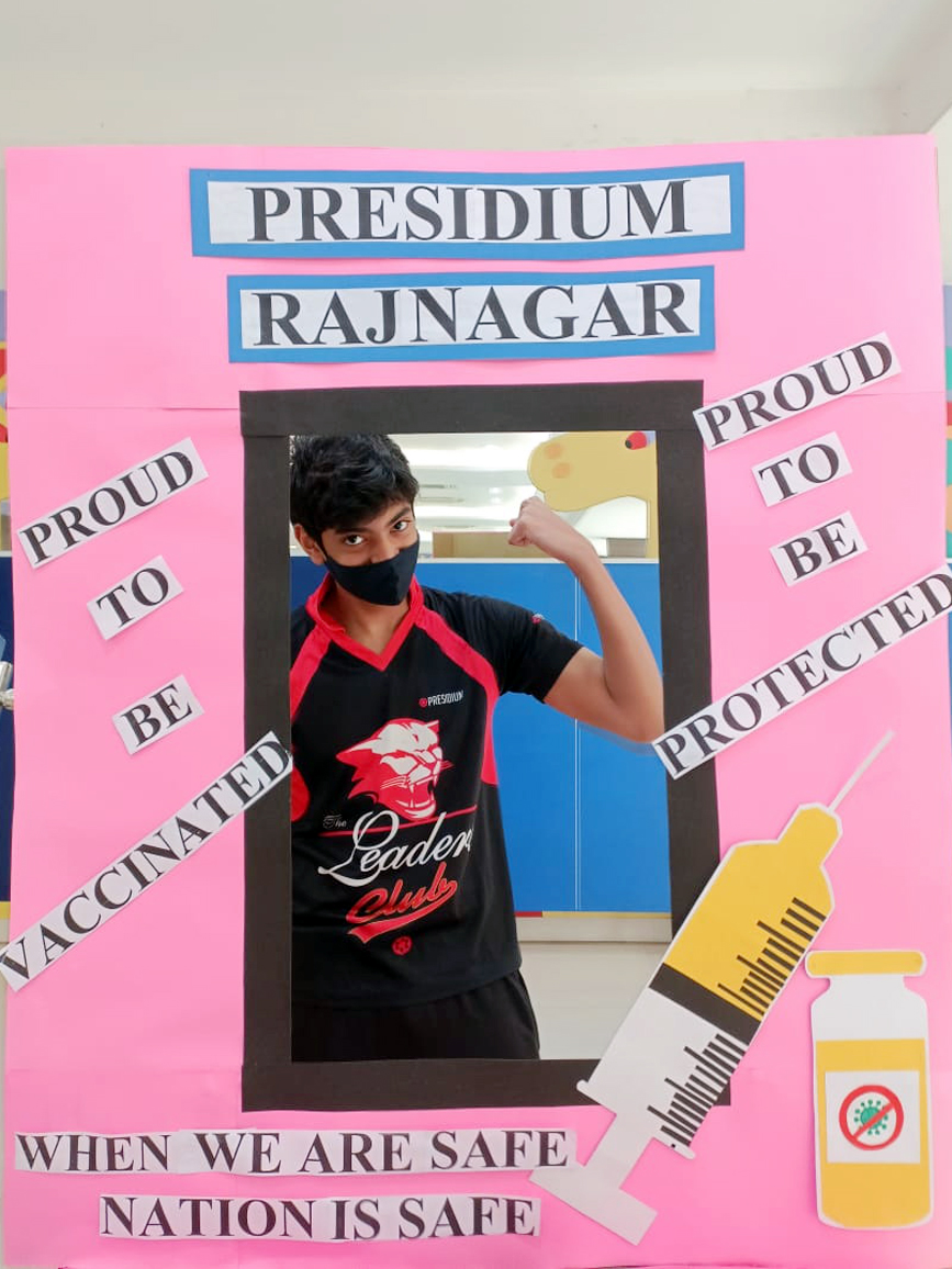 Presidium Rajnagar, COVID VACCINATION DRIVE FOR PRESIDIANS AT THE SCHOOL! 