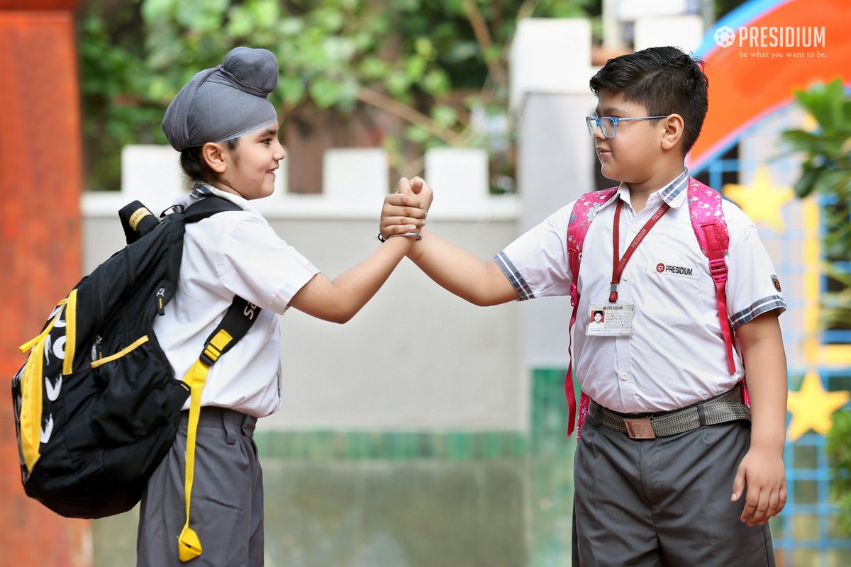 Presidium Vivek Vihar, A WARM WELCOME FOR THE LEADERS OF TOMORROW!