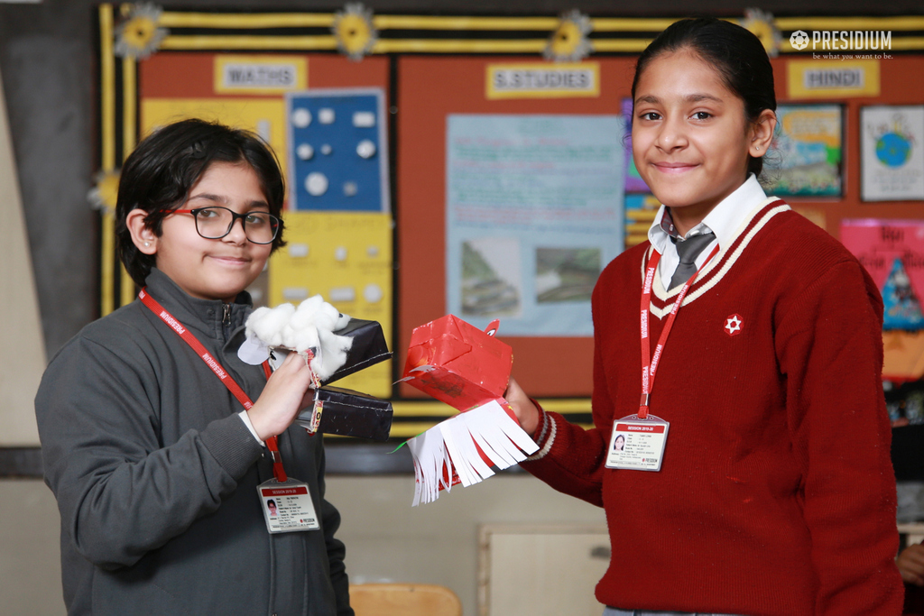 Presidium Indirapuram, OUR BUDDING ARTISTS MAKE THE MOST OF PUPPET MAKING COMPETITION