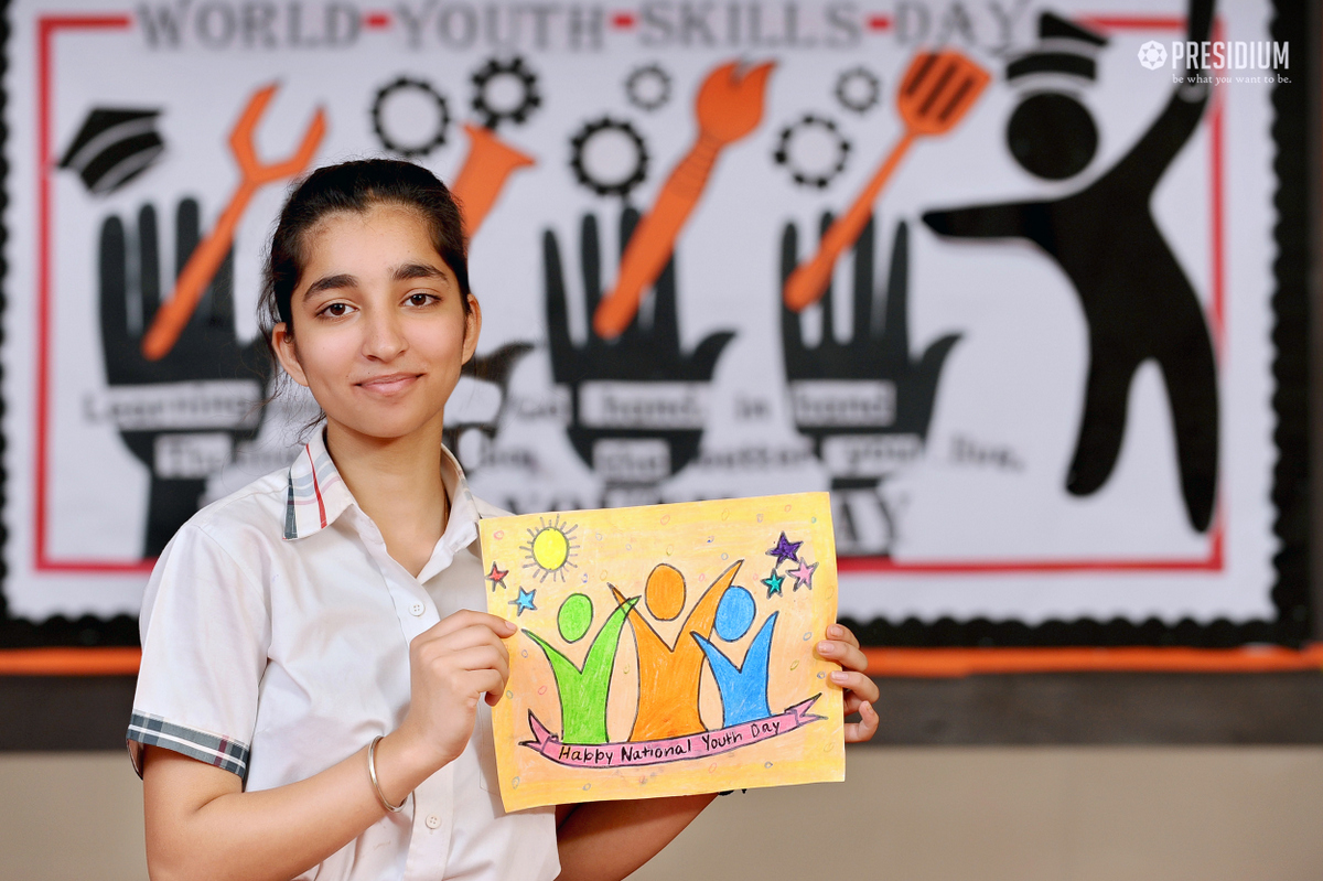 Presidium Noida-31, STUDENTS SPREAD AWARENESS ABOUT RELEVANT SKILLS Presidium Noida-31, STUDENTS SPREAD AWARENESS ABOUT RELEVANT SKILLS