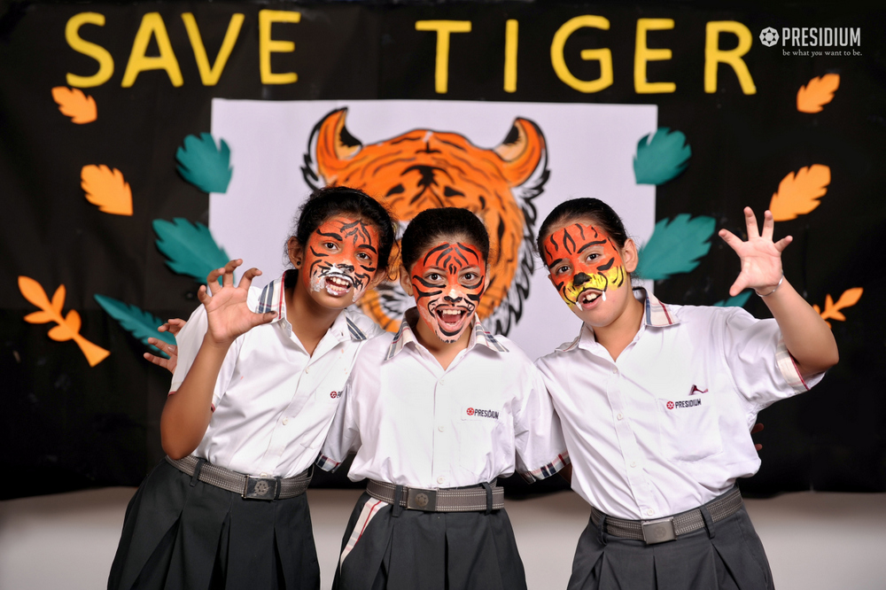 Presidium Pitampura, PRESIDIANS ENHANCE THEIR KNOWLEDGE ABOUT INDIA’S PRIDE, TIGERS! 