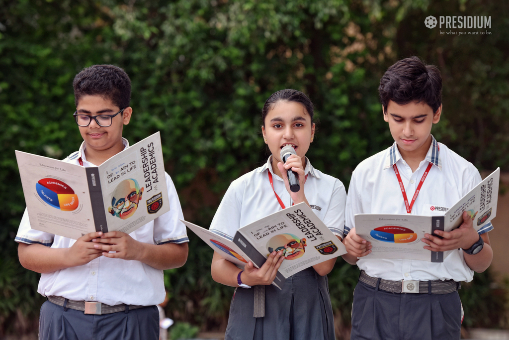 Presidium Gurgaon-57, SPECIAL ASSEMBLY: SCIENCE MATTER BEYOND TEXTBOOKS! 