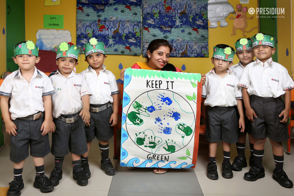 Presidium Pitampura, EARTH DAY: PLEDGING TO MAKE OUR PLANET MORE GREENER & CLEANER!