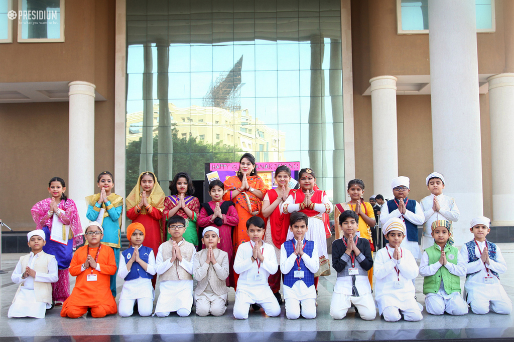 Presidium Gurgaon-57, PRESIDIANS WONDERFULLY DEPICT THE FESTIVITIES OF 'GURPURAB'