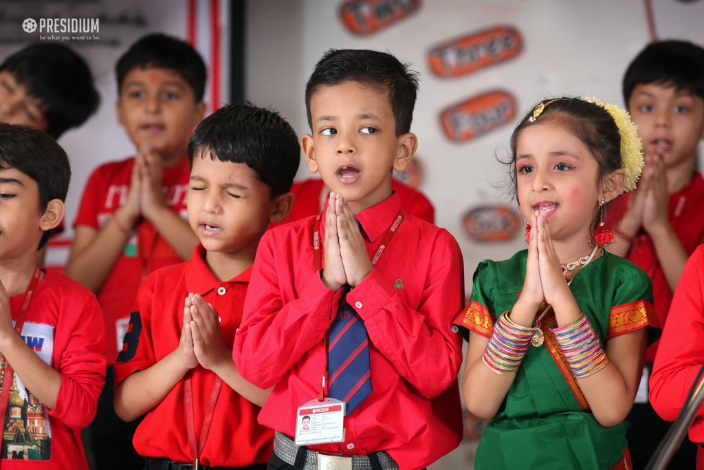 Presidium Gurgaon-57, PRESIDIANS EXTEND THEIR GRATITUDE TO THEIR GURUS ON TEACHERS’ DAY