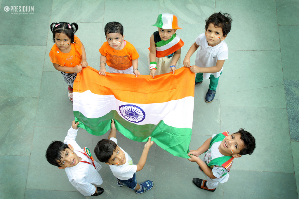 Presidium Gurgaon-57, STUDENTS CELEBRATE INDEPENDENCE DAY WITH AN ARRAY OF COMPETITIONS