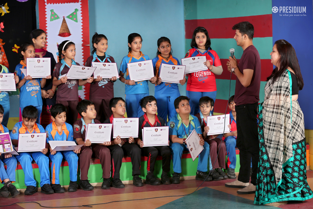 Presidium Vivek Vihar, STIRRING GK QUIZ IN ASSOCIATION WITH DISCOVERY CHANNEL 