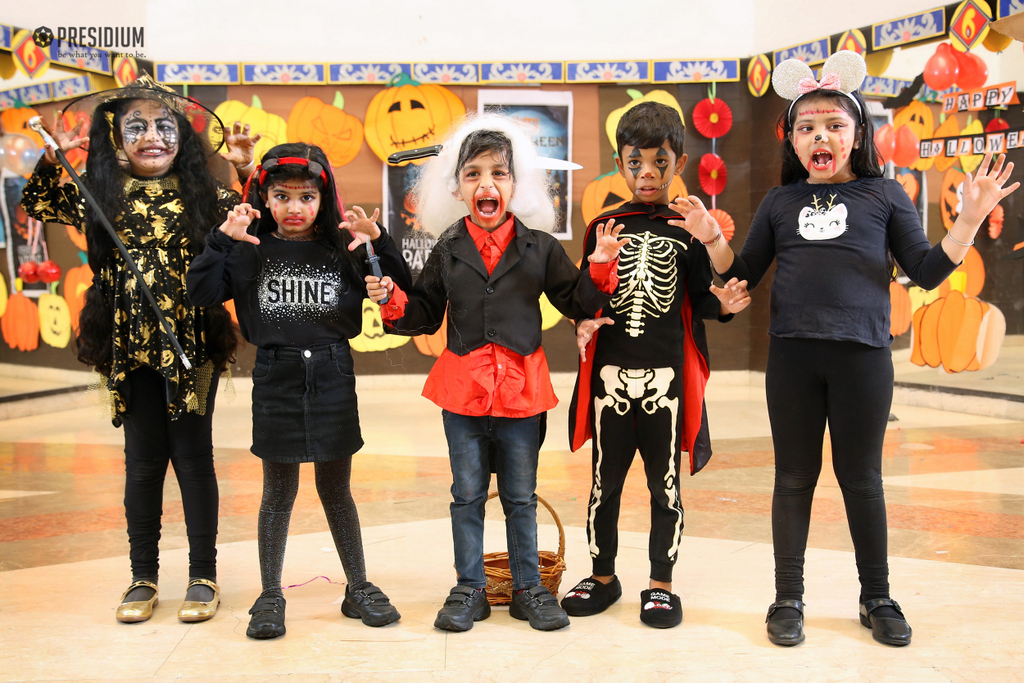 Presidium Indirapuram, SPOOKY HALLOWEEN CELEBRATION IN PRESIDIUM WITH TRICKS OR TREATS