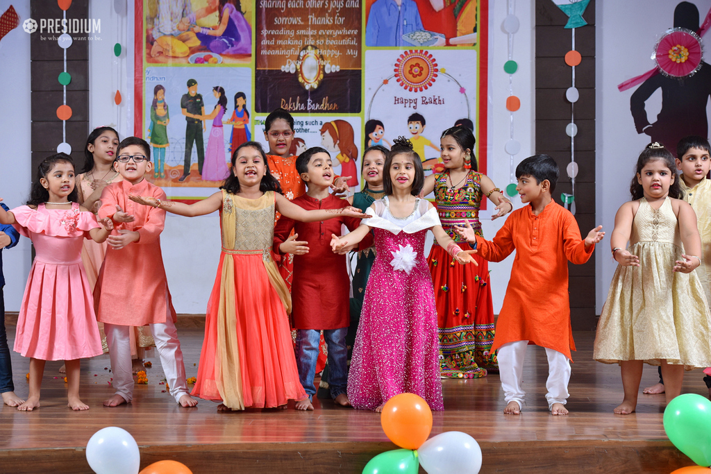 Presidium Indirapuram, RAKSHABANDHAN: PRESIDIANS WARMLY WELCOME FESTIVITIES & HAPPINESS