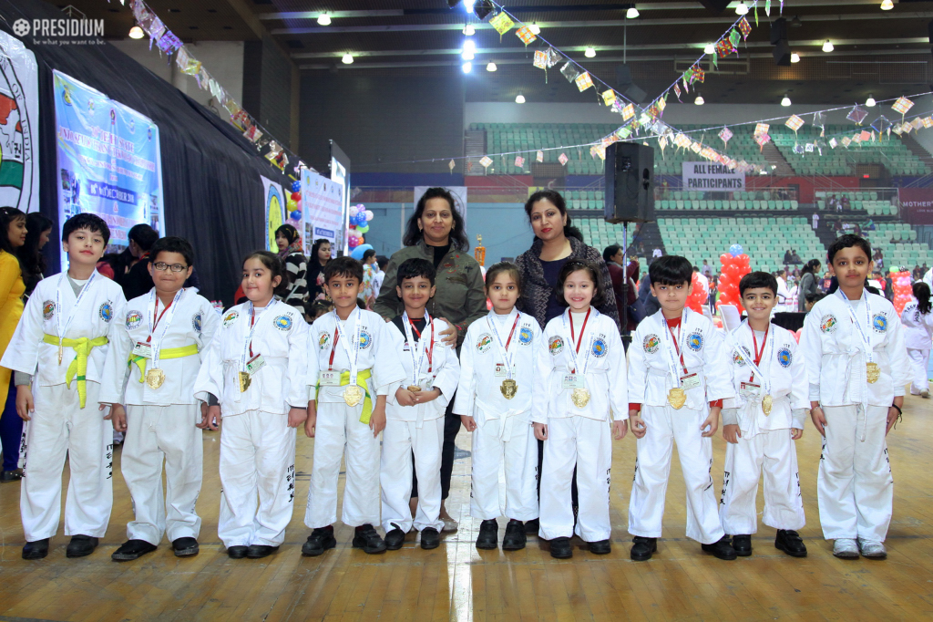 Presidium Indirapuram, 30TH DELHI STATE TAEKWONDO CHAMPIONSHIP: BEST FOOT FORWARD! 