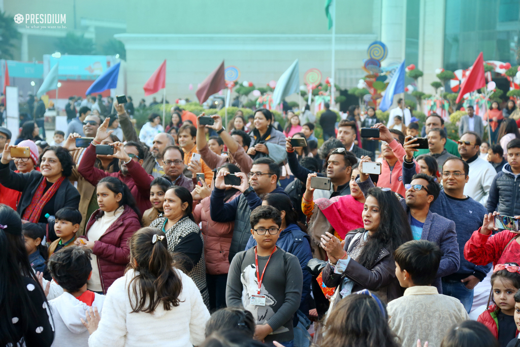 Presidium Indirapuram, PRESIDIANS ENJOY A PLETHORA OF ACTIVITIES AT WINTER CARNIVAL