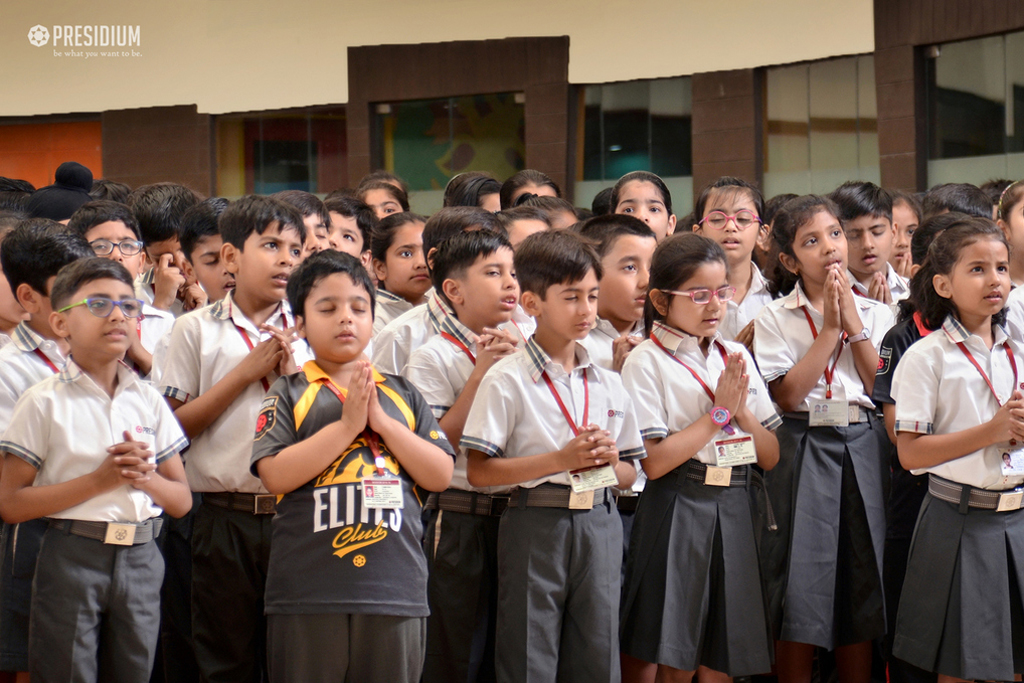 Presidium Indirapuram,   PRESIDIANS EXPERIENCE PEACE AND SERENITY ON BUDDHA PURNIMA