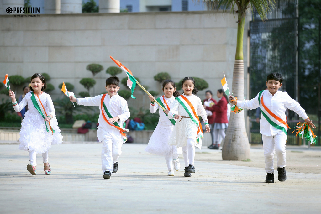 Presidium Indirapuram, SALUTING THE GREAT INDIAN LEADERS ON REPUBLIC DAY