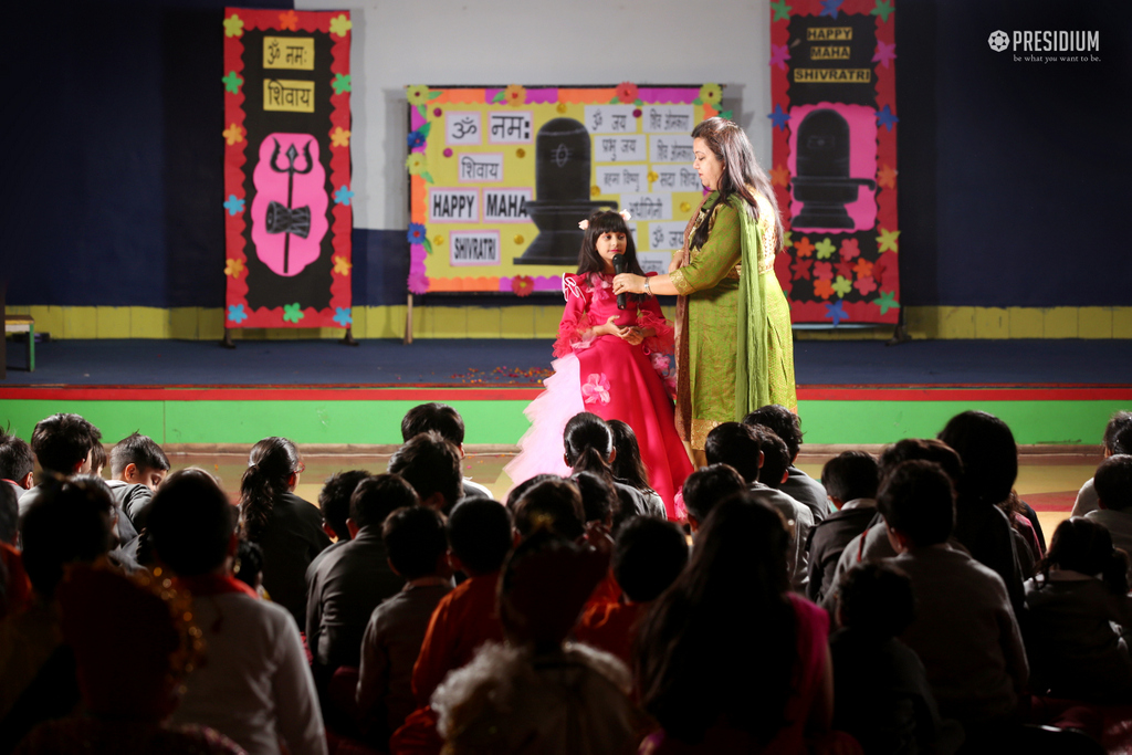 Presidium Indirapuram, PRESIDIANS SHOWCASE A SPECIAL DANCE PERFORMANCE ON SHIVA TANDAVA