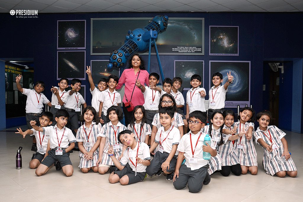 Presidium Gurgaon-57, PRESIDIANS TAKE A RIDE TO GALAXY OF STARS AT NEHRU PLANETARIUM