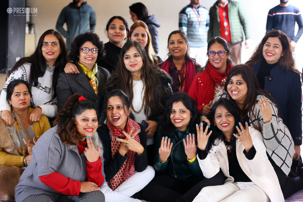Presidium Gurgaon-57, RINGING IN THE NEW YEAR WITH DEAR SUDHA MA’AM Presidium Gurgaon-57, RINGING IN THE NEW YEAR WITH DEAR SUDHA MA’AM
