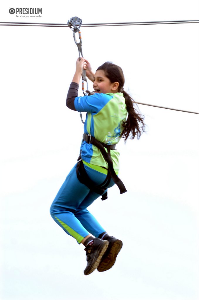 Presidium Pitampura, ROCKSPORT VISIT: PRESIDIANS ENJOY A MEMORABLE & ADVENTUROUS DAY 