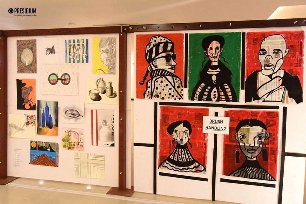 Presidium Gurgaon-57, PRESIDIUM’S ART EXHIBITION CELEBRATES BUDDING ARTISTS