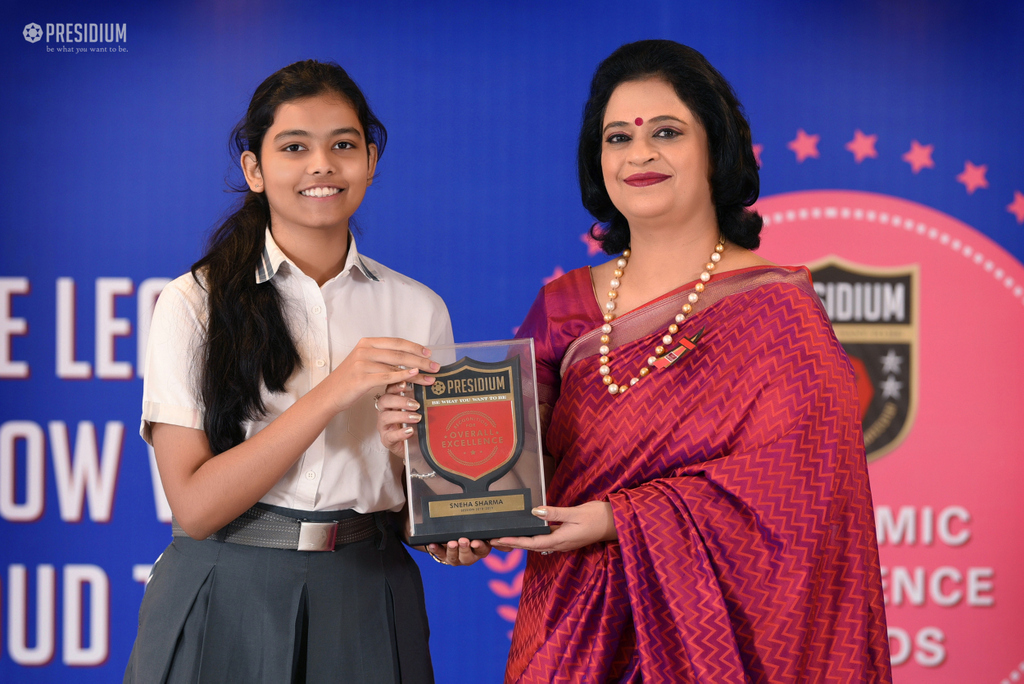 Presidium Gurgaon-57, ACADEMIC EXCELLENCE AWARDS LAUDS EFFORTS OF STUDENTS IN 2018-19