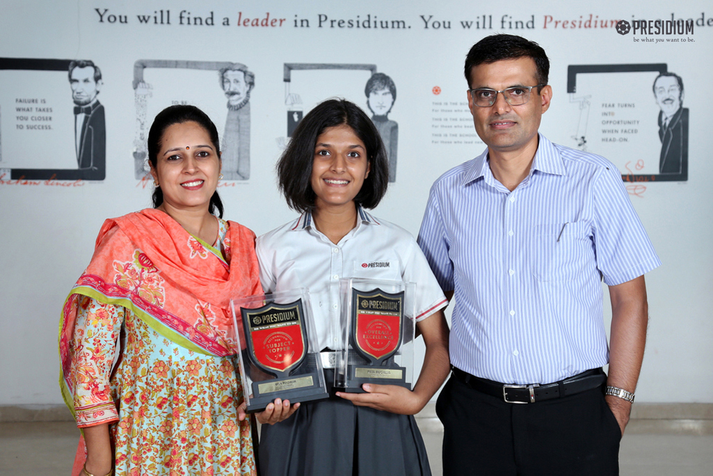 Presidium Gurgaon-57, ACADEMIC EXCELLENCE AWARDS LAUDS EFFORTS OF STUDENTS IN 2018-19