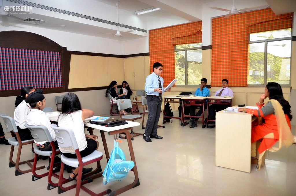 Presidium Gurgaon-57,  WISE DEBATERS OF PRESIDIUM GURGAON QUALIFY FOR NATIONAL MAHABEHES