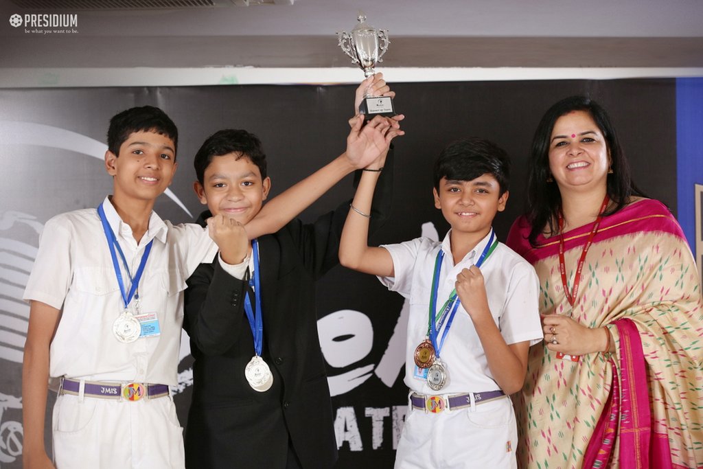 Presidium Gurgaon-57,  WISE DEBATERS OF PRESIDIUM GURGAON QUALIFY FOR NATIONAL MAHABEHES